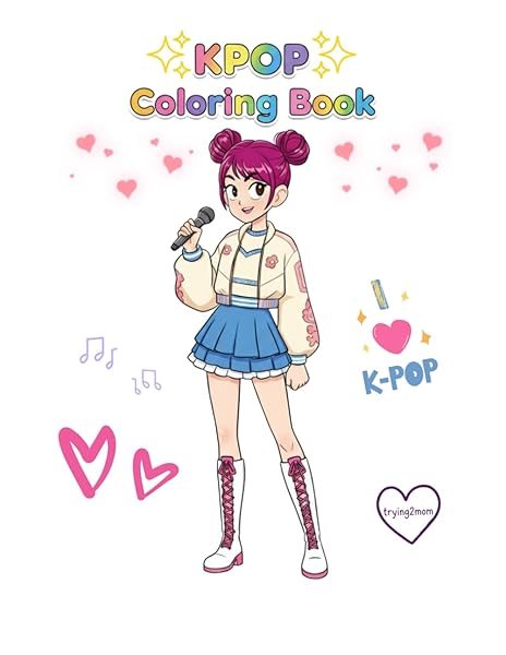 KPOP Coloring Pages coloring book